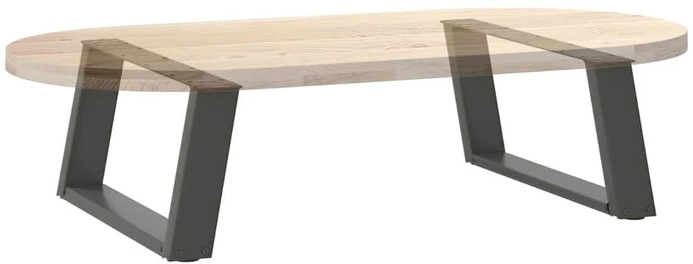Kavos staliuko kojelės, U formos, 2 vnt., 70x(30-31)cm