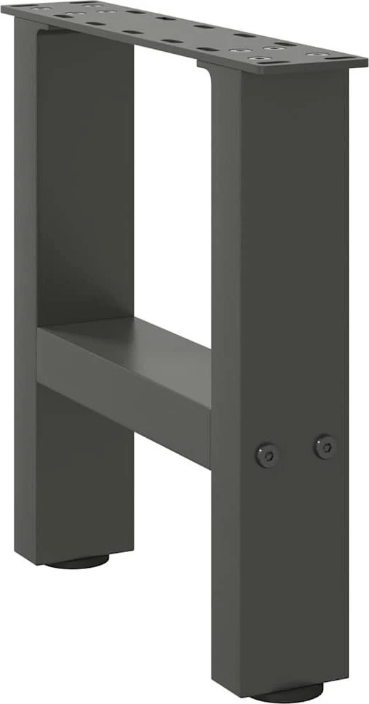 Kavos staliuko kojelės, antracito, 2 vnt., 30x(30-31)cm