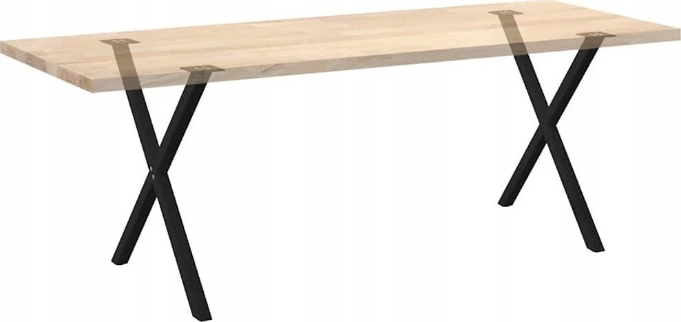 Valgomojo stalo kojelės, 2 vnt., juoda, 80x(72-73)cm, plienas