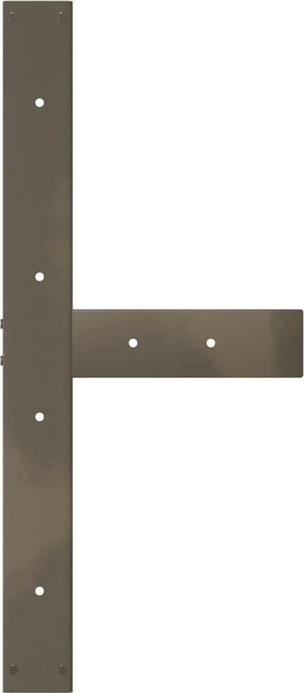 Valgomojo stalo kojelės, 2 vnt., juodos, 80x35x(72-73) cm, plienas