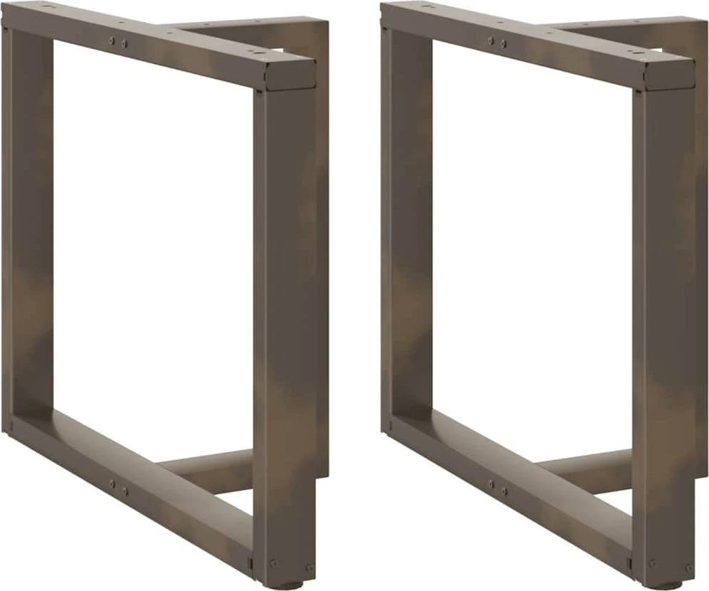 Valgomojo stalo kojelės, 2 vnt., juodos, 90x35x(72-73) cm, plienas