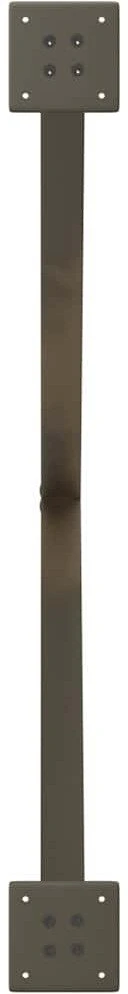 Valgomojo stalo kojelės, X formos, 2 vnt., natūralus plienas, 90x(72-73) cm, plienas