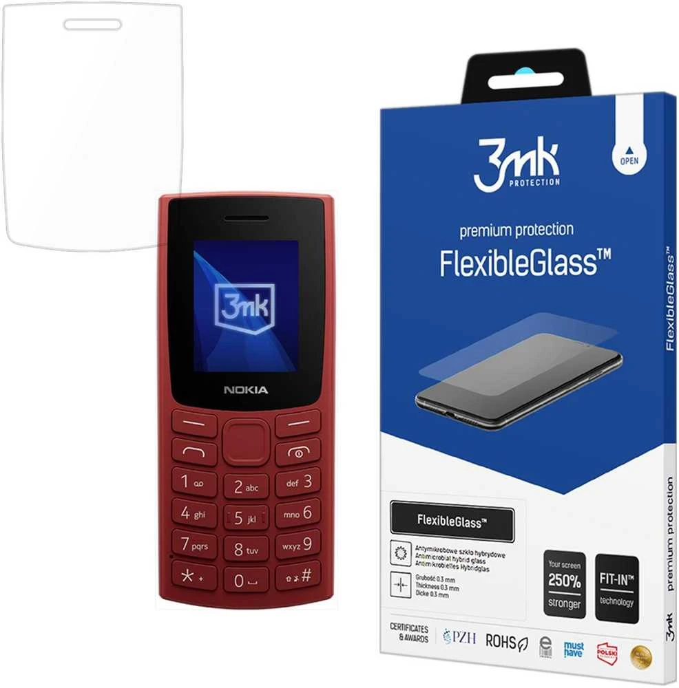 3Mk apsauga Nokia 105 4G (2023) - 3mk FlexibleGlass