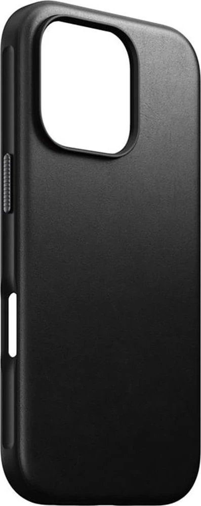 Dėklas Nomad Modern Leather case, juodas - iPhone 16 Pro Max