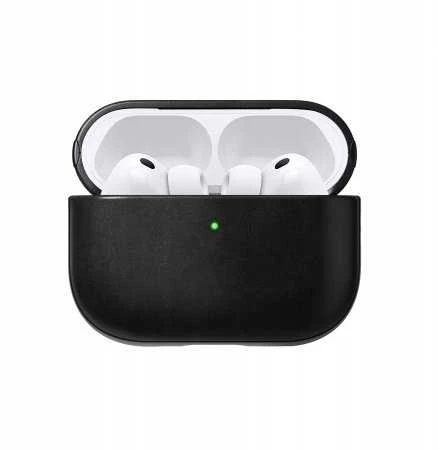 Nomad odinis dėklas AirPods Pro 3: atidarytas su ausinėmis