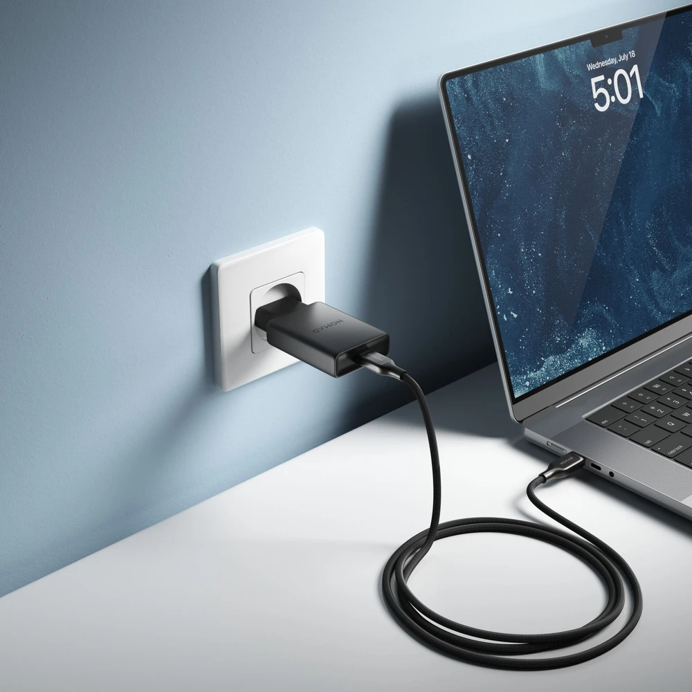 Įkroviklis Nomad AC Adapteris - 40W, Slim, Carbid, EU