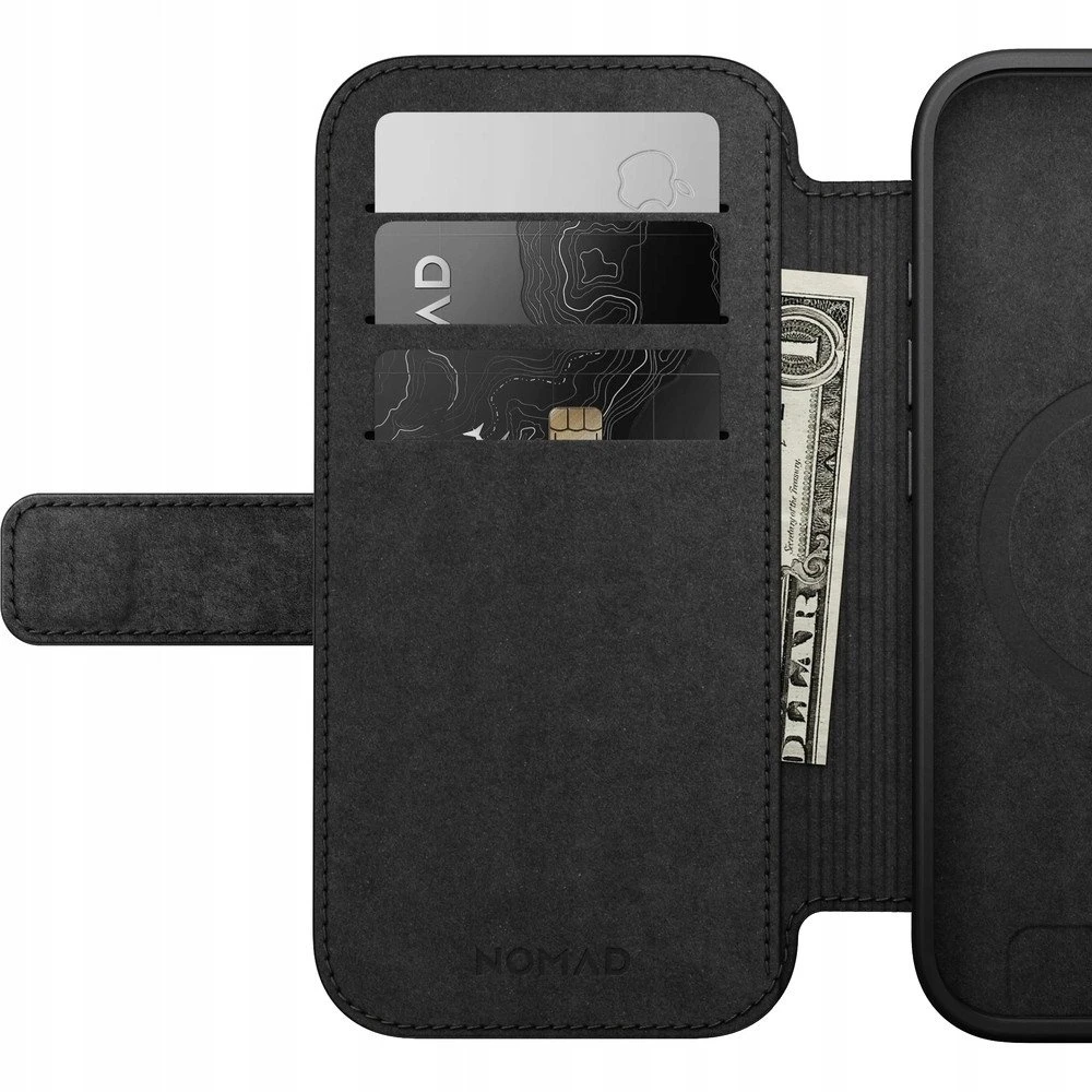 „Nomad Modern“ odinis dėklas, rudas – „iPhone 17“