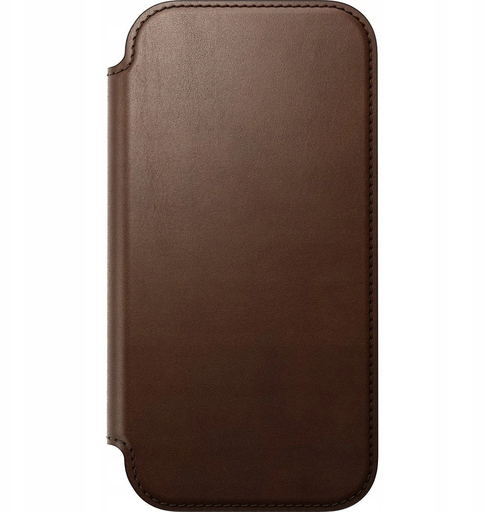 „Nomad Modern“ odinis dėklas, rudas – „iPhone 17“