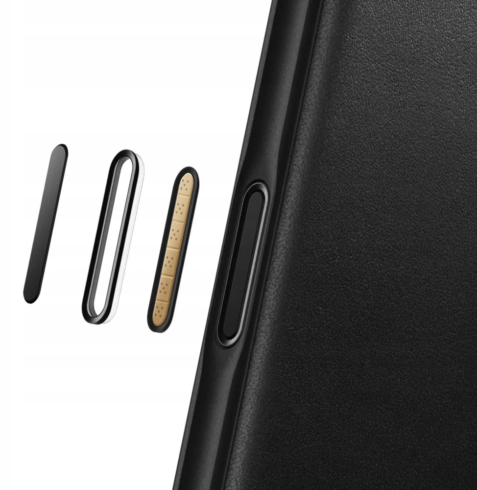 Dėklas Nomad Modern Leather Folio, juodas - iPhone 17 Pro