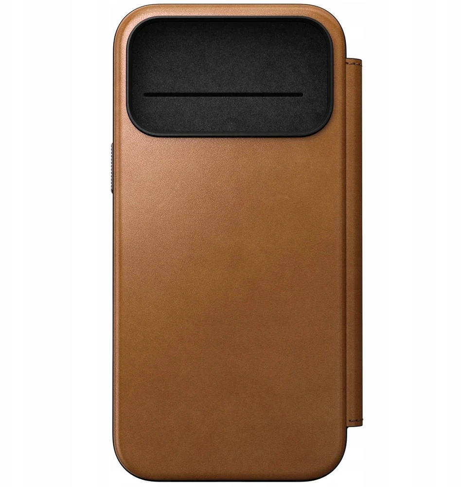 „Nomad Modern“ odinis dėklas, angliško gelsvo atspalvio – „iPhone 17 Pro Max“