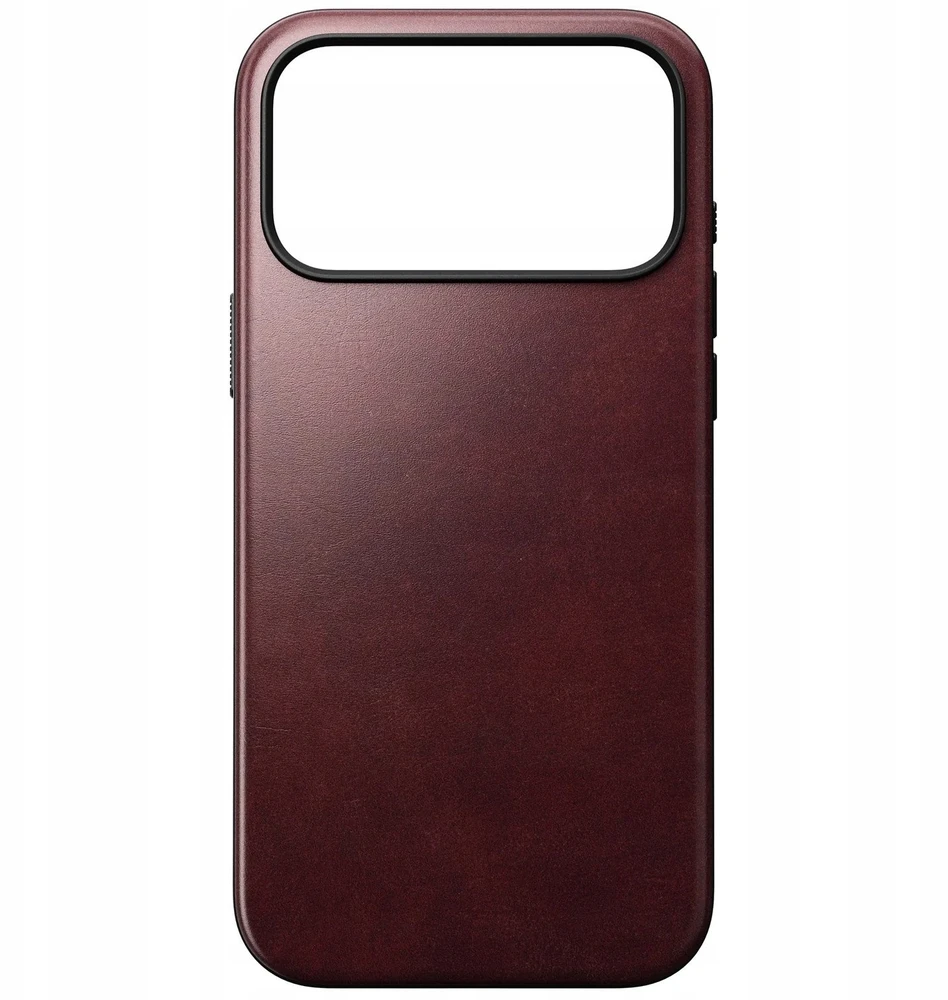 Nomad Modern Odinis dėklas, burgundy (Horween) - iPhone 17 Pro Max