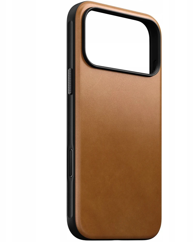 Nomad Modern Odinis dėklas, english tan - iPhone 17 Pro Max