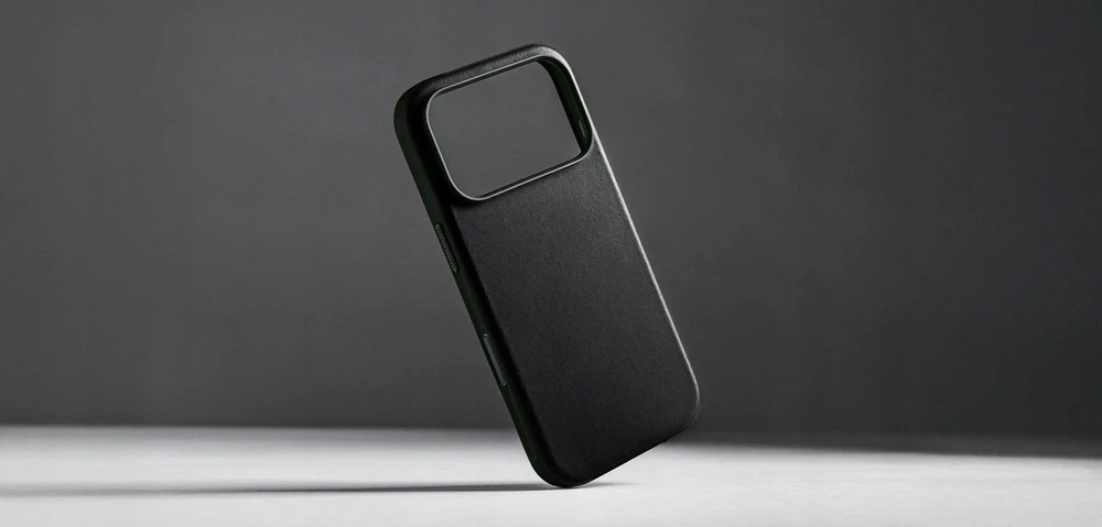 Nomad Modern Odinis dėklas, juodas - iPhone 17 Pro Max