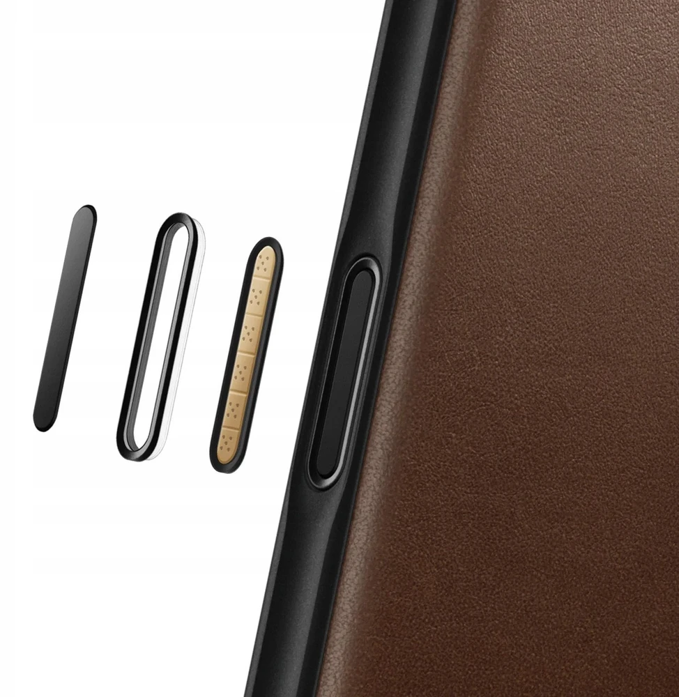 Dėklas Nomad Modern Odinis dėklas, ruda - iPhone 17 Pro