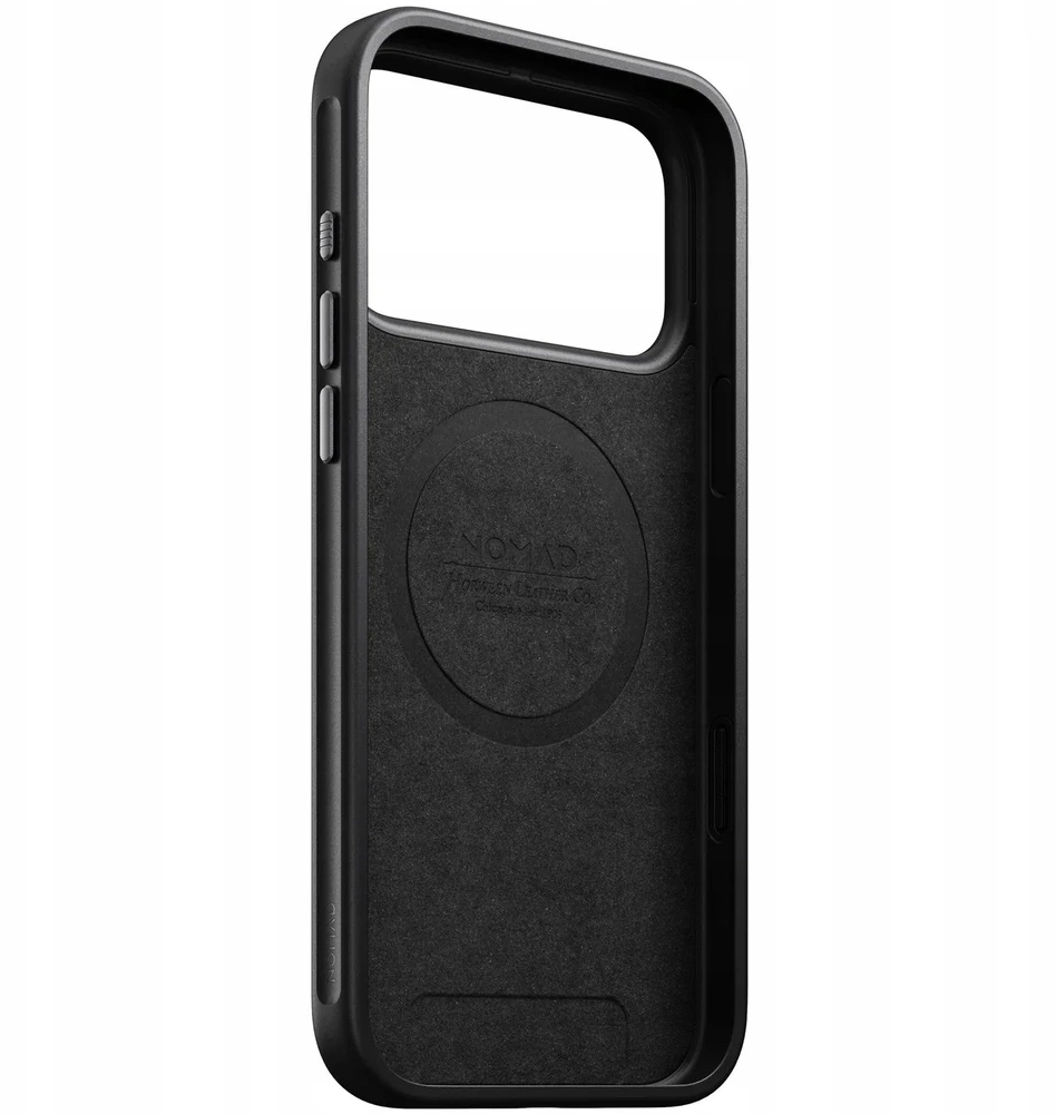 Nomad Modern Odinis dėklas, rustic ruda (Horween) - iPhone 17 Pro Max