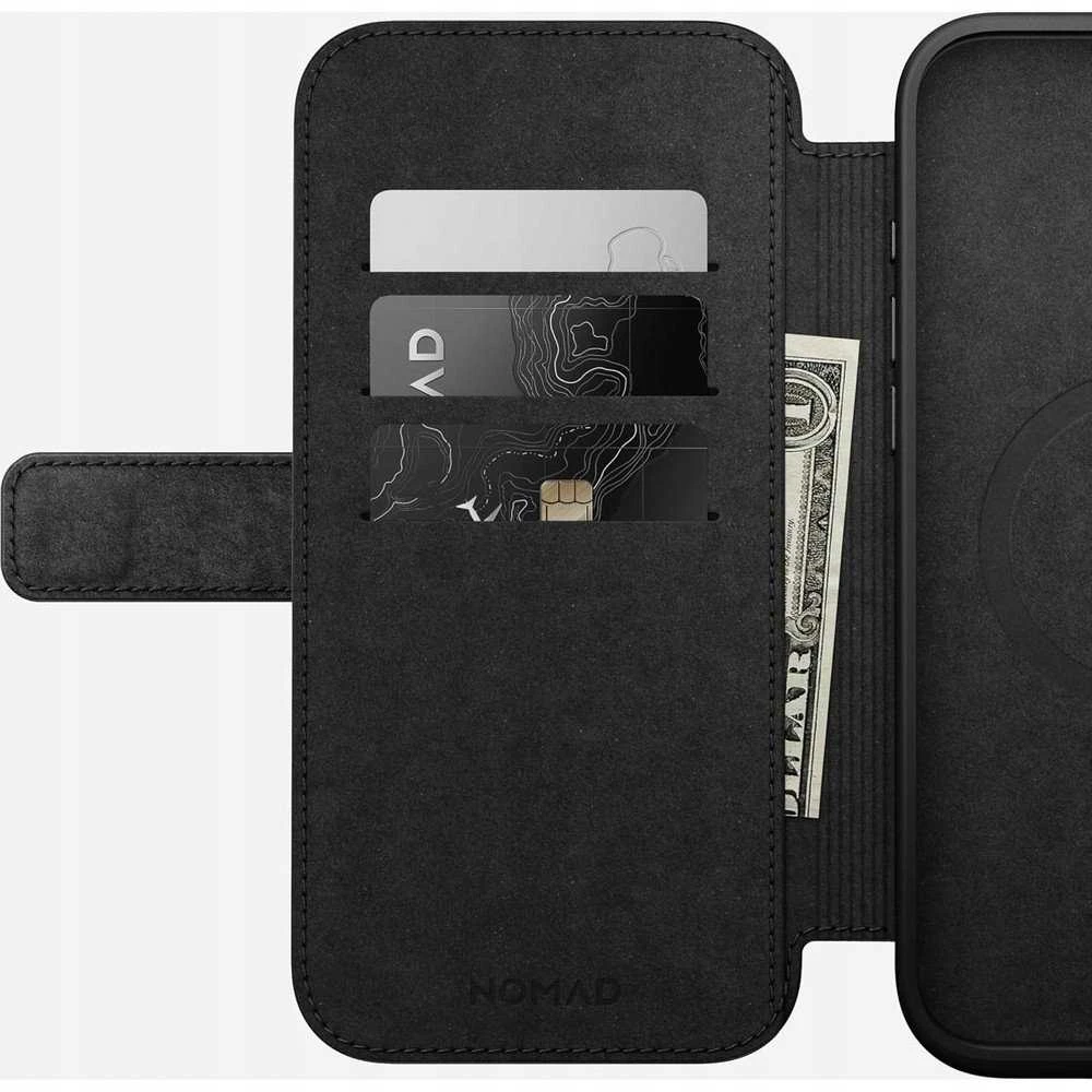 Nomad Modernus odinis dėklas, angliškas, gelsvai rudas-C spalvos – iPhone 16 Pro