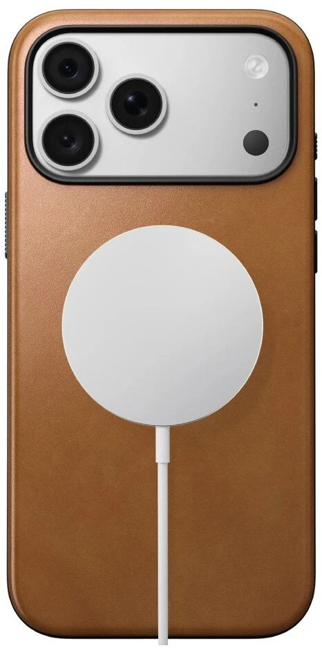 Nomad Modernus odinis dėklas, english tan - iPhone 18 Pro Max/17 Pro Max