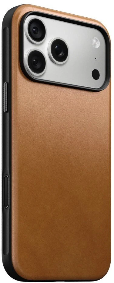Nomad Modernus odinis dėklas, english tan - iPhone 18 Pro Max/17 Pro Max