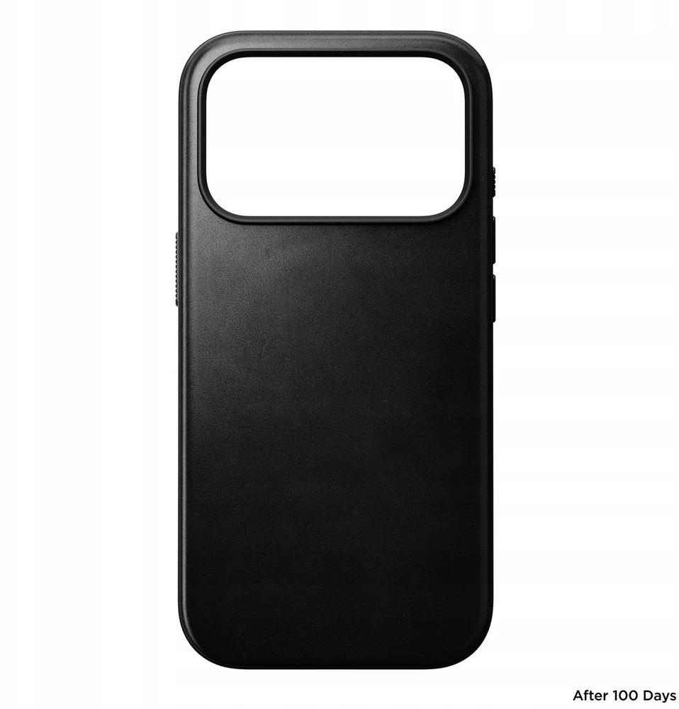 Nomad Modernus odinis dėklas – odinis dėklas, skirtas „iPhone 17 Pro“, juodas