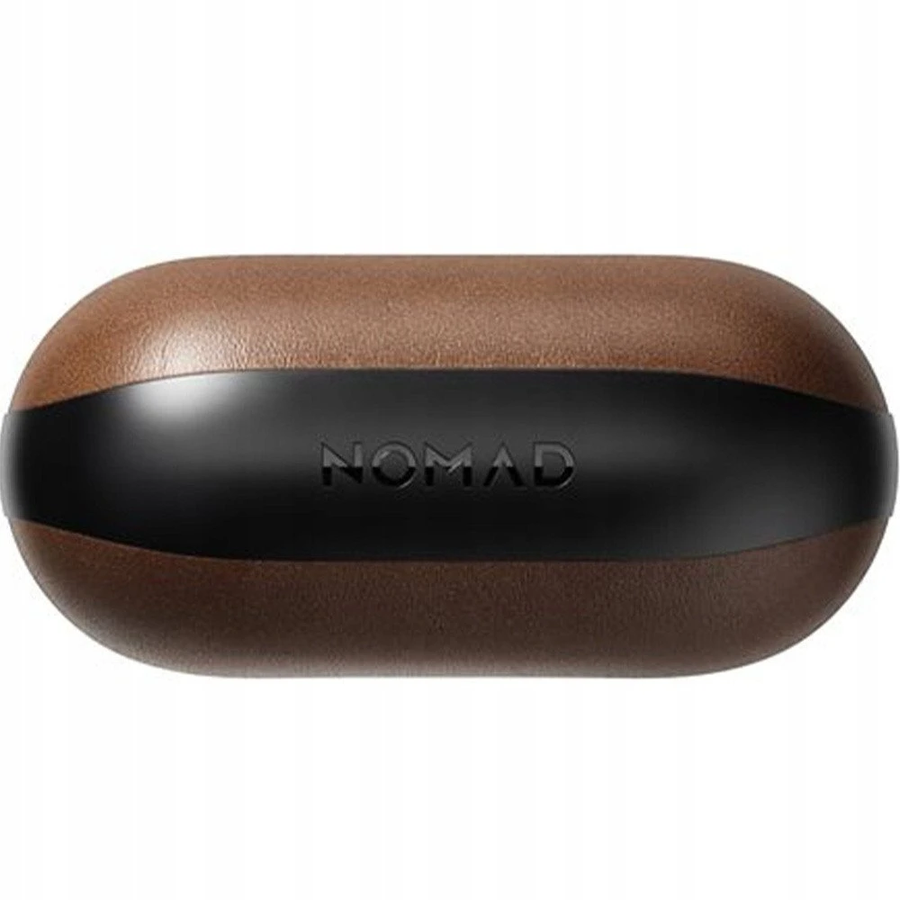 Nomad modernus odinis dėklas, rudas – „Airpods 4“