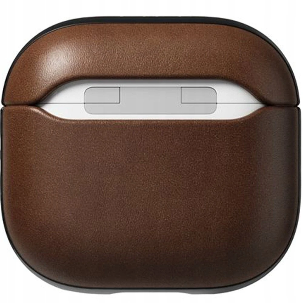 Nomad modernus odinis dėklas, rudas – „Airpods 4“