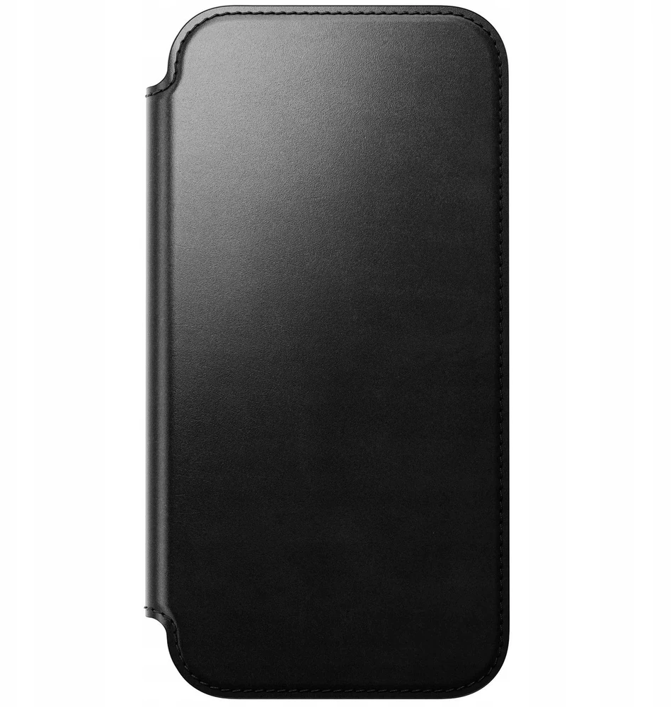 Dėklas Nomad Modern Leather Folio - skórzane etui do iPhone 17 Pro Max kompatybilne su MagSafe, skóra Horween (juodas)
