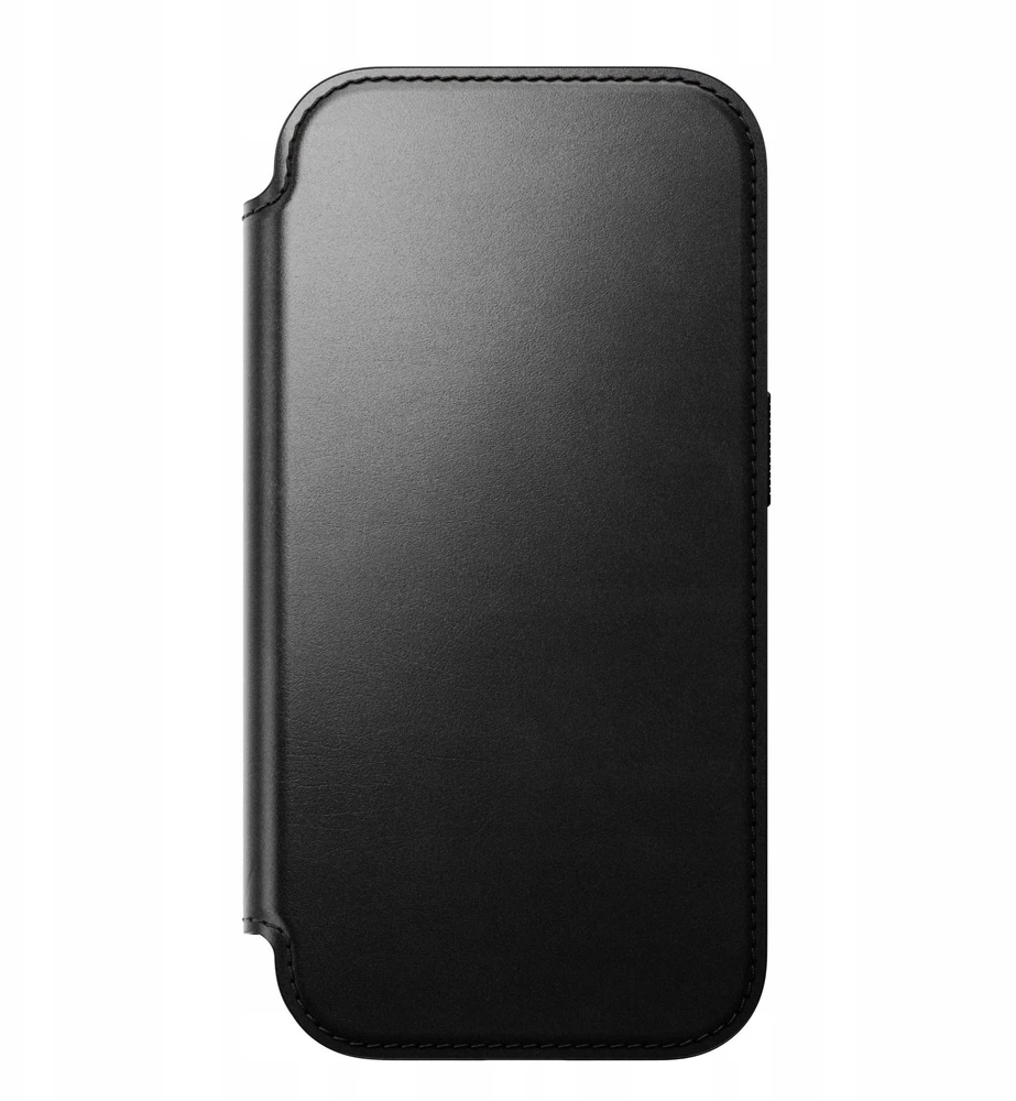 Dėklas Nomad Modern Leather Folio - skórzane etui do iPhone 17 Pro kompatybilne su MagSafe, skóra Horween (juodas)