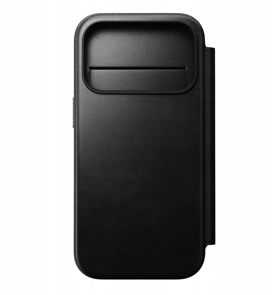 Dėklas Nomad Modern Leather Folio - skórzane etui do iPhone 17 Pro kompatybilne su MagSafe, skóra Horween (juodas)