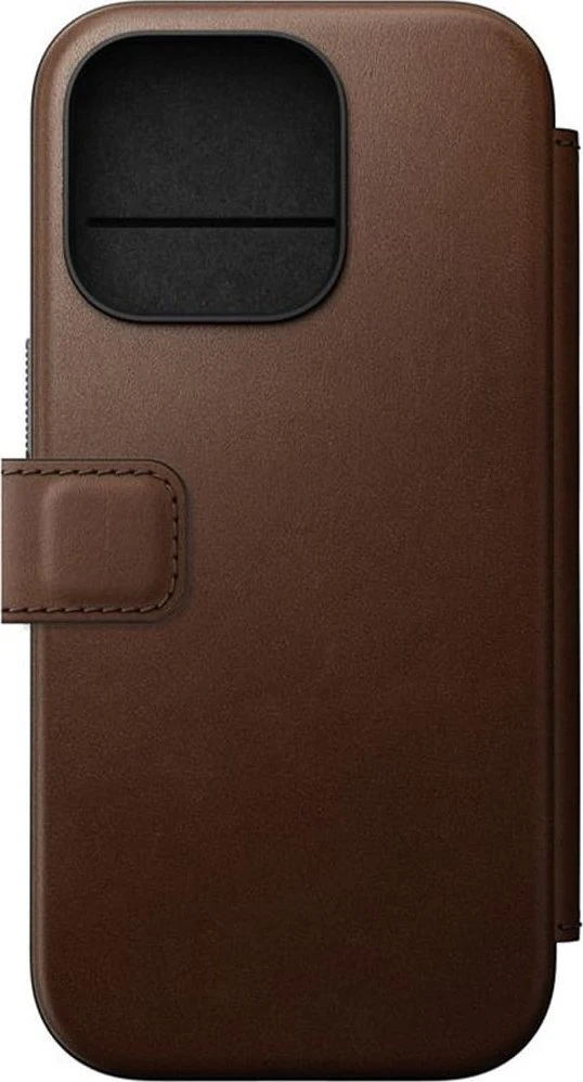 Nomad Modernus odinis dėklas, rudas – iPhone 16 Pro