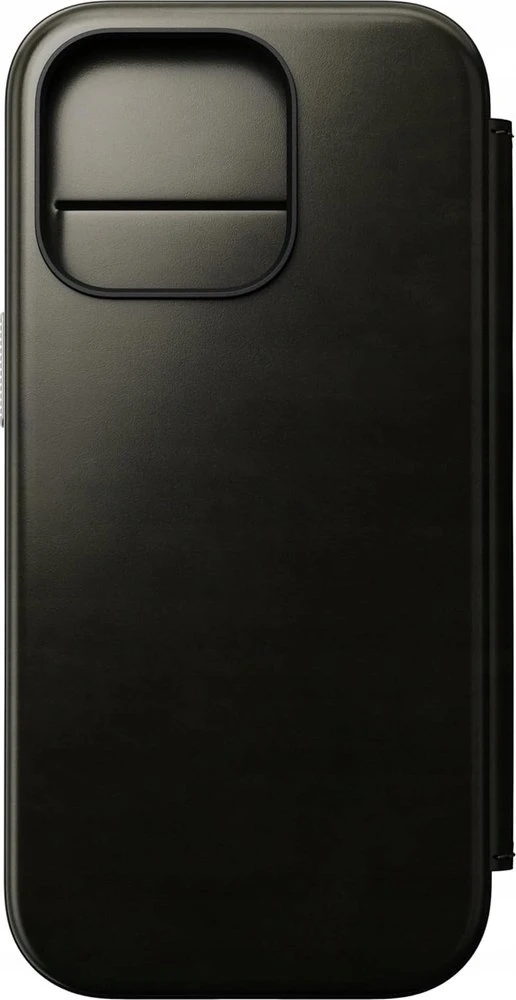 Dėklas Nomad Leather Folio, žalias chrome - iPhone 16 Pro