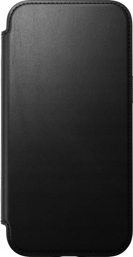 Dėklas Nomad Modern Leather Folio, juodas - iPhone 16 Plus