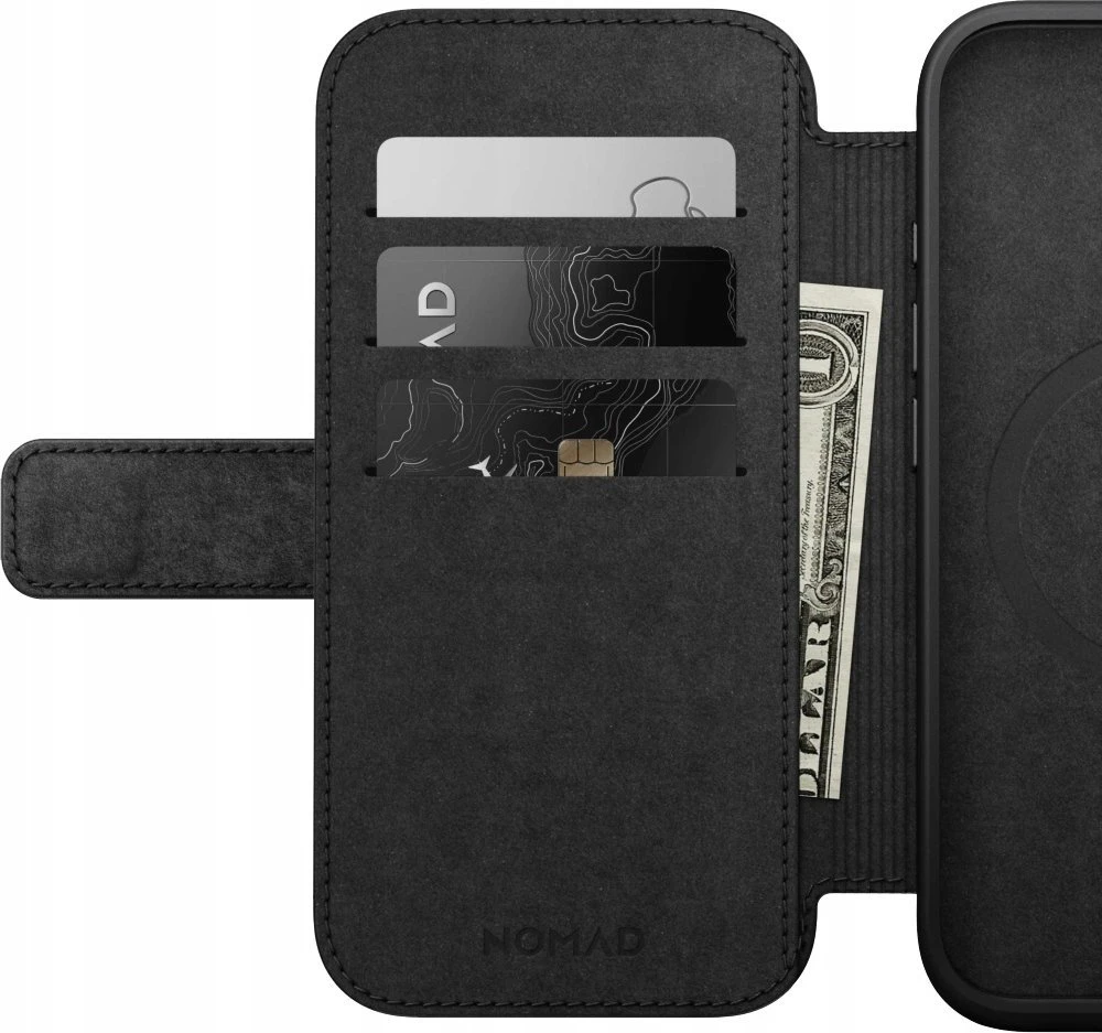 Nomad modernus odinis dėklas, rudas – iPhone 16
