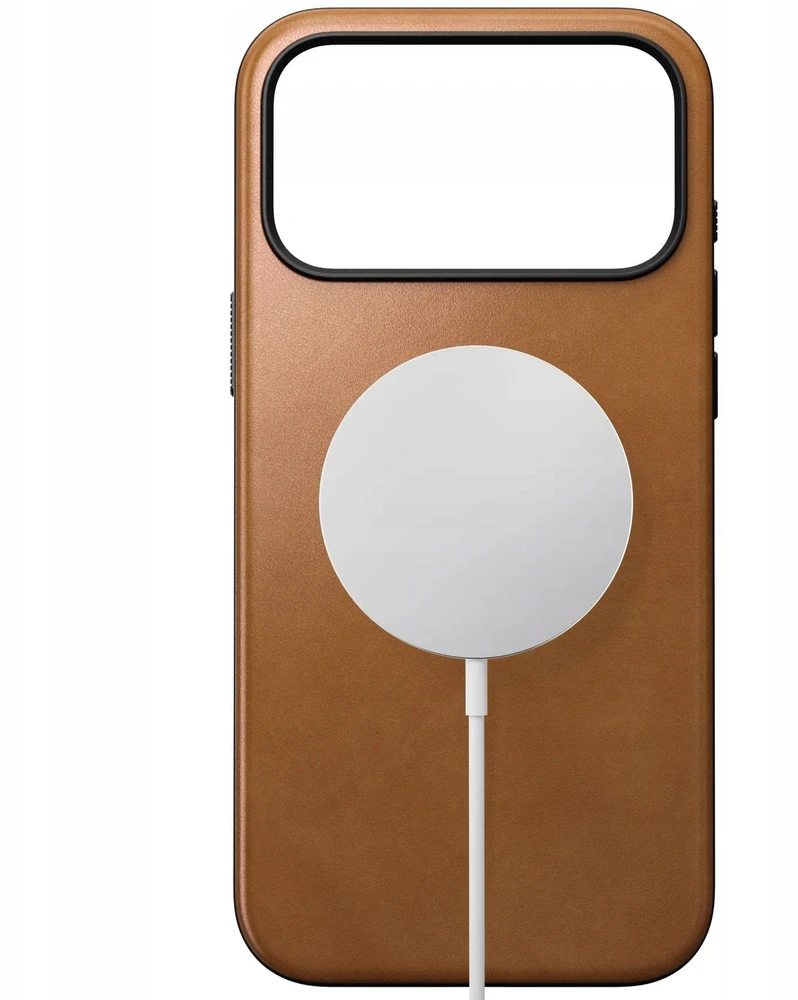 Dėklas Nomad Modern Odinis dėklas, english tan - iPhone 17 Pro