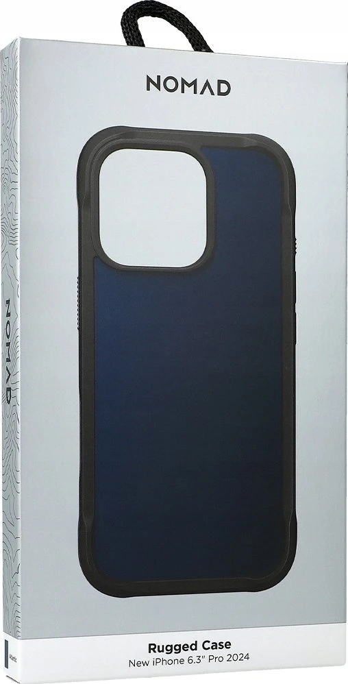 Nomad Tvirtas dėklas, atlantinis mėlynas - iPhone 16 Pro