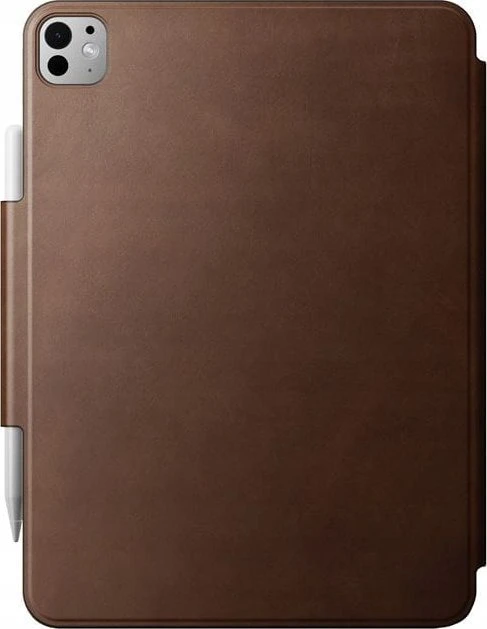 Nomad odinis dėklas, rudas Nomad odinis – iPad Pro 13" M4