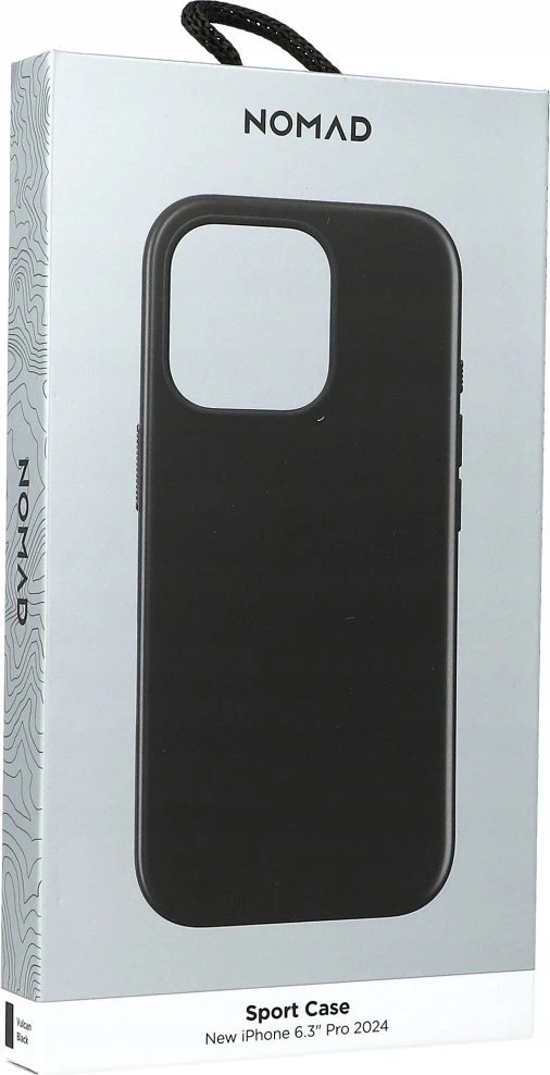 Dėklas Nomad Sport case, vulcan juodas - iPhone 16 Pro