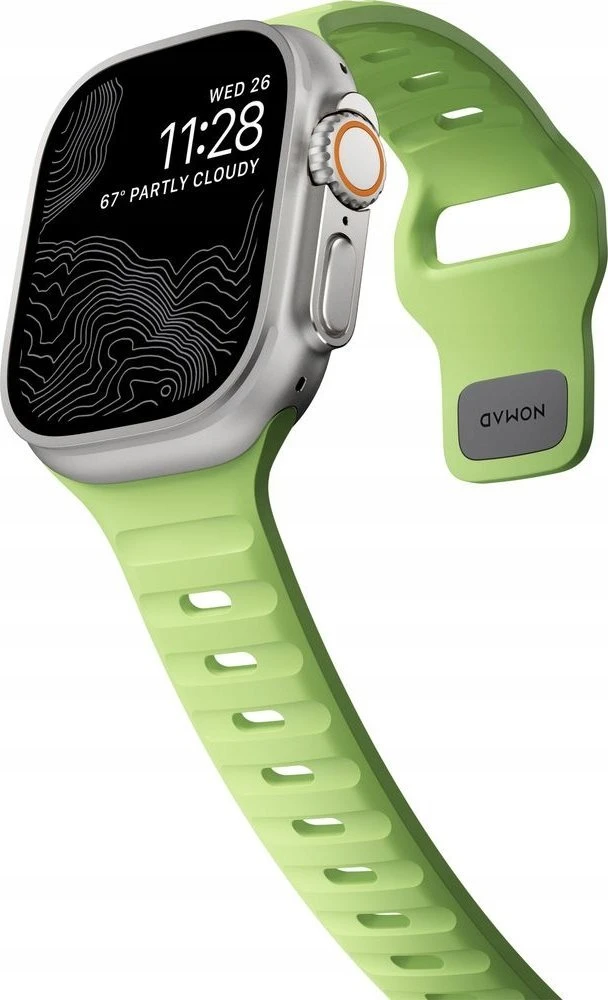 Apyrankė Nomad Sport Strap, Glow 2.0 - AW 49mm/46mm/45mm/44mm/42mm
