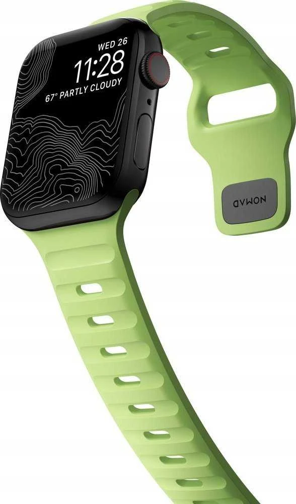 „Nomad Sport“ dirželis, „Glow 2.0“ – „Apple Watch“ 42 mm / 41 mm / 40 mm / 38 mm
