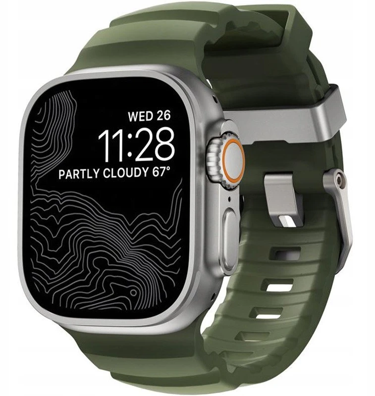 „Nomad Rocky Point“ apyrankė, natūrali/miško stiliaus - AW 49/45/44/42 mm