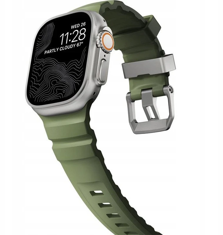„Nomad Rocky Point“ apyrankė, natūrali/miško stiliaus - AW 49/45/44/42 mm