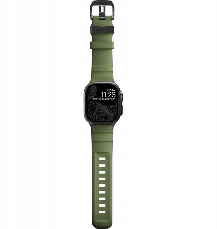 Nomad Rocky Point Band, juodas/miško stiliaus - AW 49/45/44/42mm