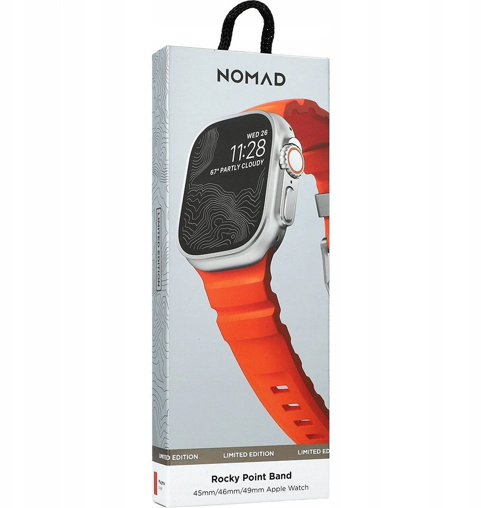 Nomad Rocky Point Band, natural/magma - AW 49/45/44/42mm