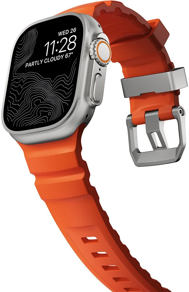 Nomad Rocky Point Band, natural/magma - AW 49/45/44/42mm