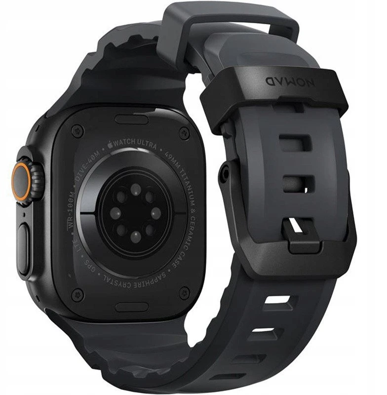 Nomad Rocky Point Band, juodas/storm - AW 49/45/44/42mm