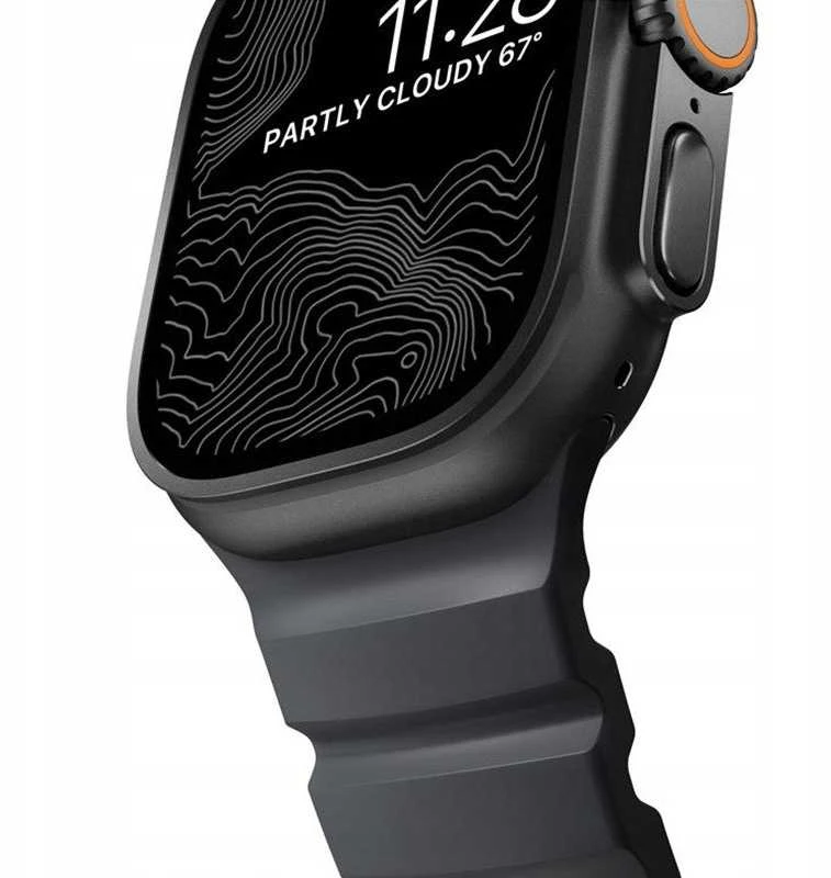 Nomad Rocky Point Band, juodas/storm - AW 49/45/44/42mm