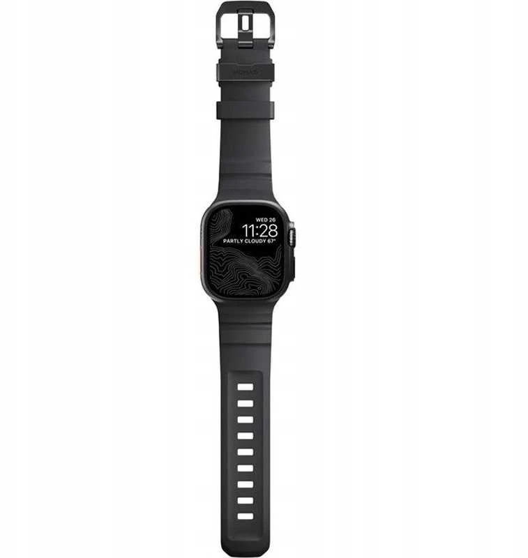 Nomad Rocky Point Band, juodas/storm - AW 49/45/44/42mm