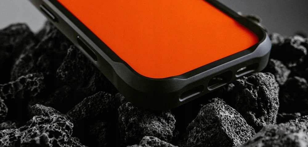 Nomad Rugged dėklas, itin oranžinis - iPhone 17 Pro Max