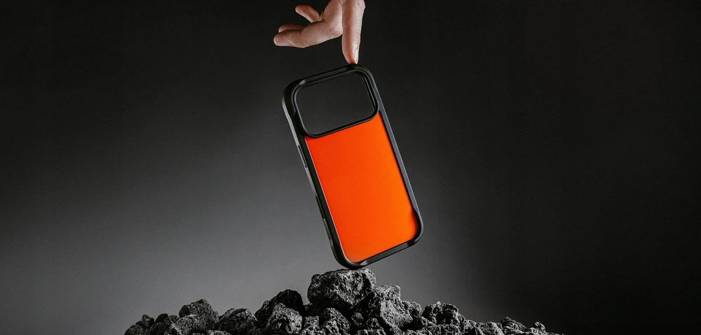 Nomad Rugged dėklas, itin oranžinis - iPhone 17 Pro Max
