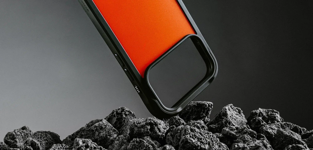 Dėklas Nomad Rugged Case, ultra oranžinis - iPhone 17 Pro