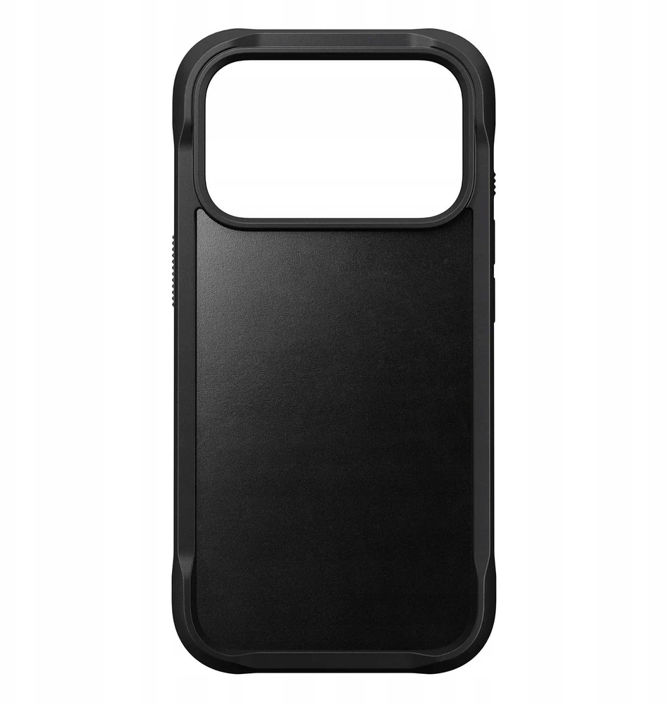 Dėklas Nomad Rugged Odinis dėklas, juodas (Horween) - iPhone 17 Pro